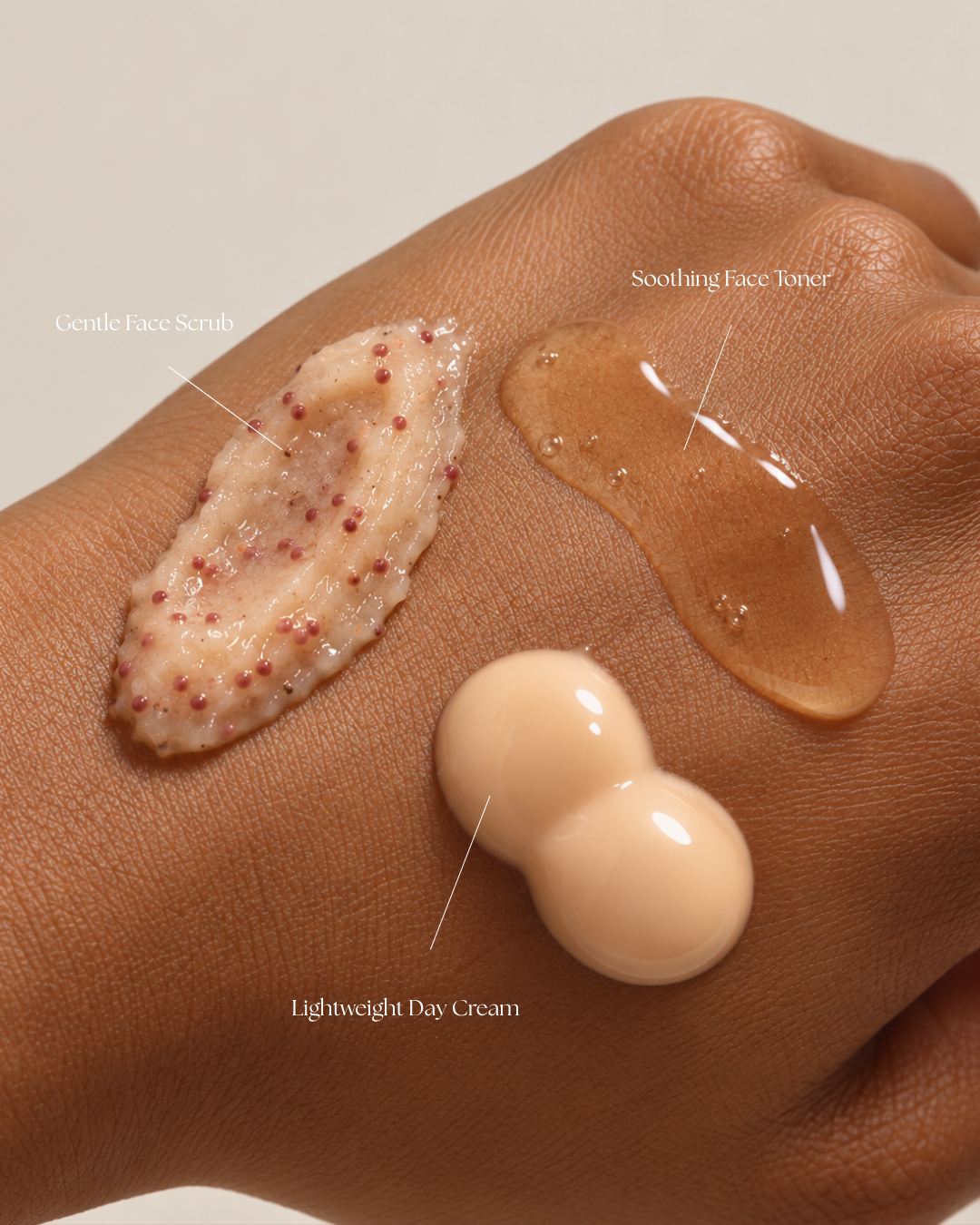 Dore Rooibos Cosmetics huidverzorgingsproducten met groen rooibosextract.