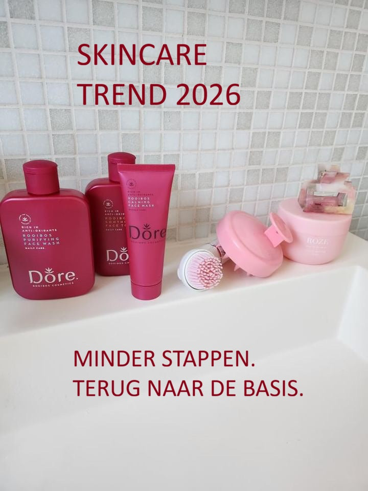 Skincare trends 2026: welke zijn het waard en welke kun je overslaan? - Dore Rooibos Cosmetics